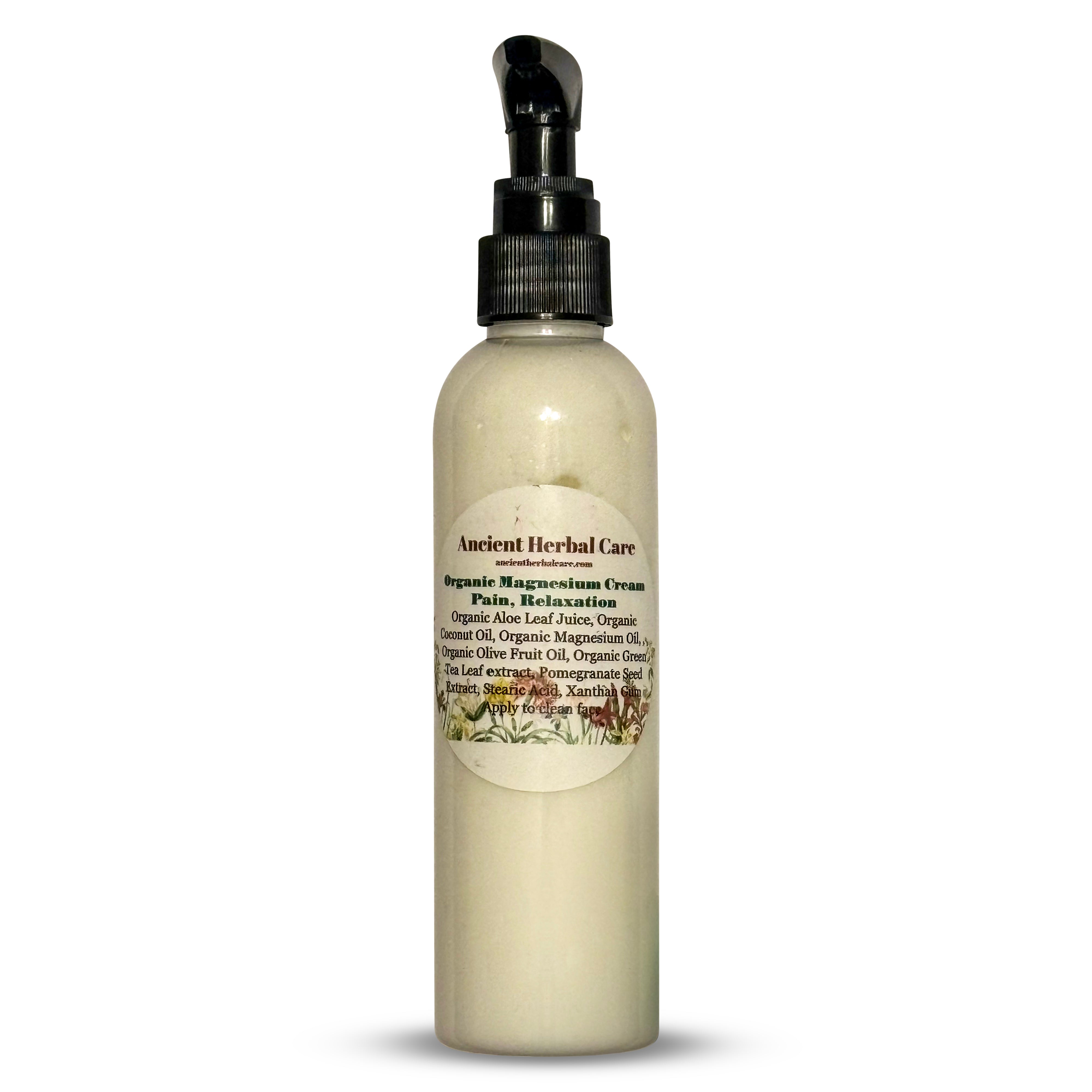 Magnesium Organic Body Lotion Pain and Anxiety Management