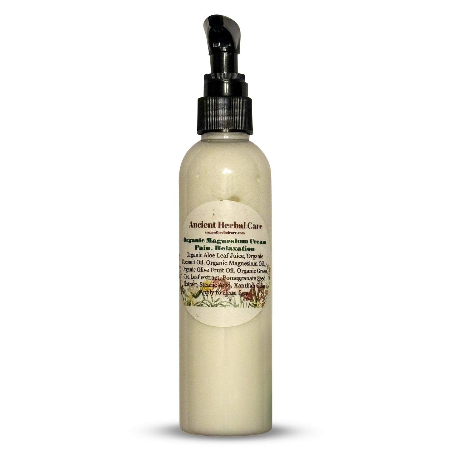 Magnesium Organic Body Lotion Pain and Anxiety Management