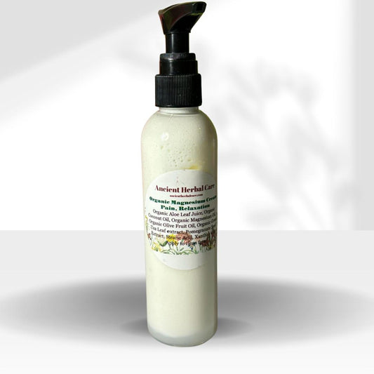 Magnesium Organic Body Lotion Pain and Anxiety Management