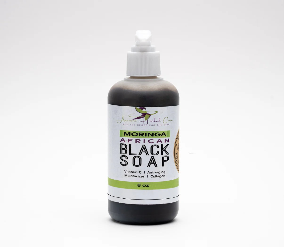 Moringa African Black Soap - Liquid Formula