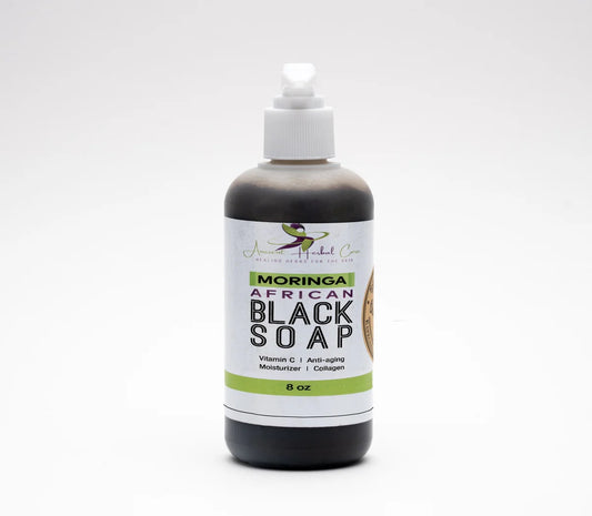 Moringa African Black Soap - Liquid Formula